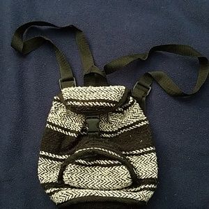Handmade mini backpack